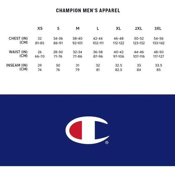Champion Men's Pullover Hoodie, Powerblend Fleece Midweight Hooded Sweatshirt M - Picture 2 of 11